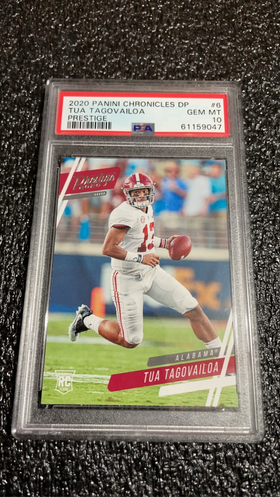 Tua Tagovailoa Panini Chronicles Draft Picks Prestige #6 Base