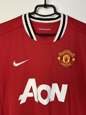 MANCHESTER UNITED 2011 2012 HOME FOOTBALL SHIRT SOCCER