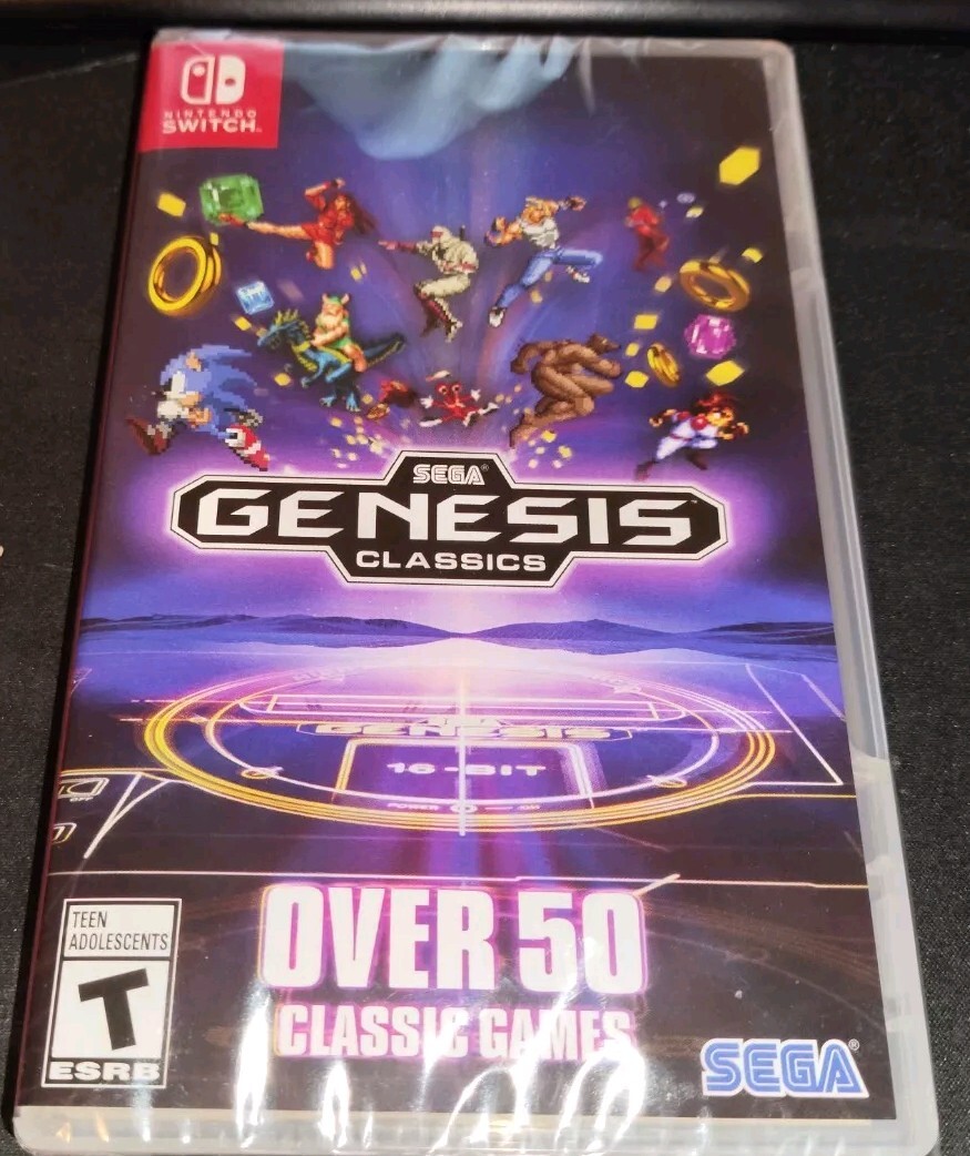 Genesis Collection Sega Classics Nintendo Switch Brand New Sealed
