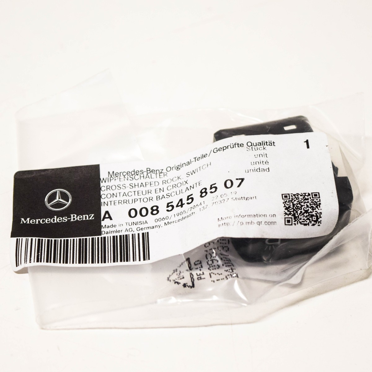 MERCEDES-BENZ SPRINTER 906 Schalter Strahl Signallampe A0085458507 