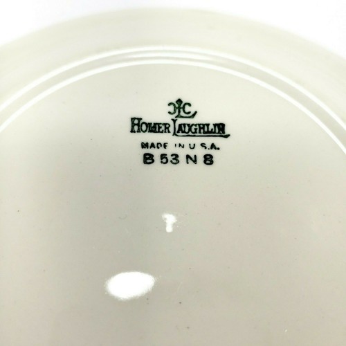 6" Bread & Butter Plate Lady Greenbriar by HOMER LAUGHLIN - Picture 3 of 5