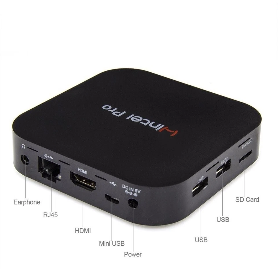 Fanless Intel x5-Z8350 Mini PC Linux Ubuntu 20.04 4GB RAM 64GB eMMC LAN WIFI BT - Image 2 of 4