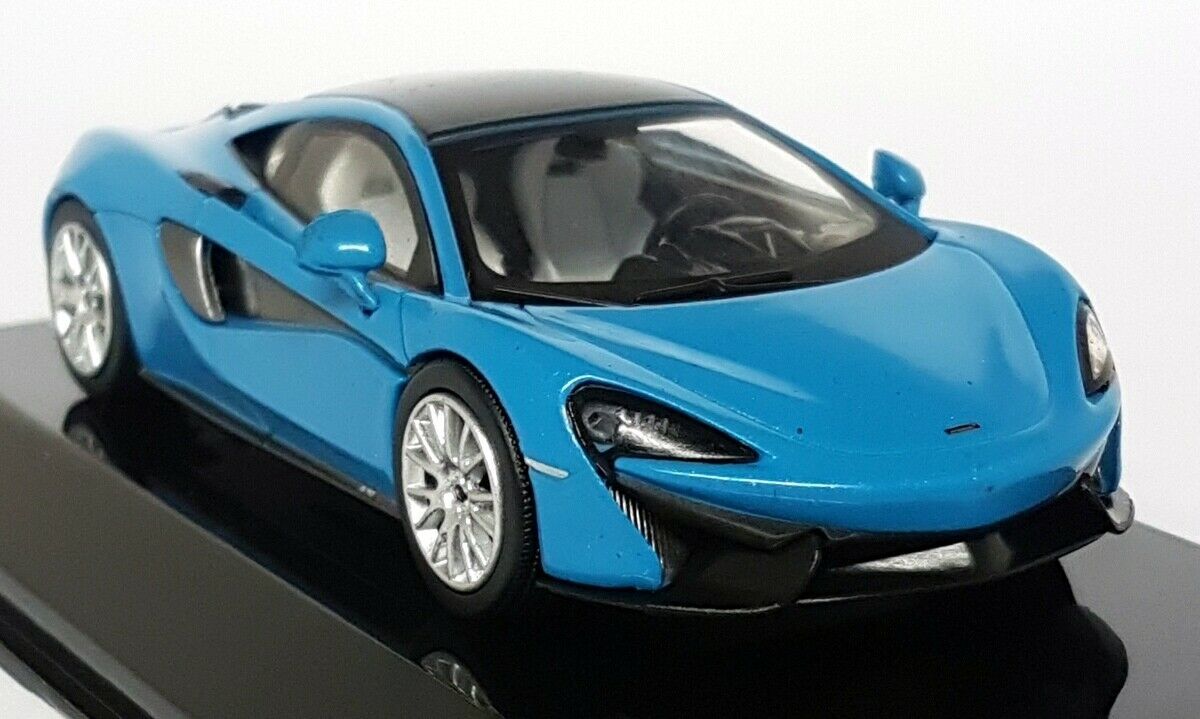 Altaya 1/43  - McLaren 570S Coupe 2016 Blue Supercar Diecast Scale Model Car