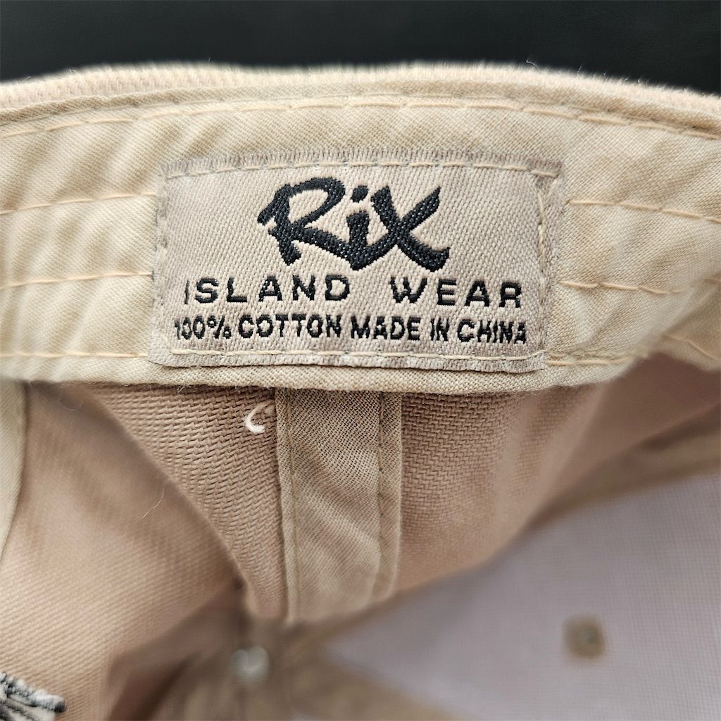 Rix Cap Hat Strapback Adjustable Tan Dad Baseball… - image 6