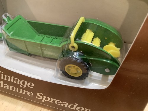 VINTAGE ERTL 1/43 JOHN DEERE TRACTOR MANURE SPREADER FARM TOY #5654 - Picture 4 of 9