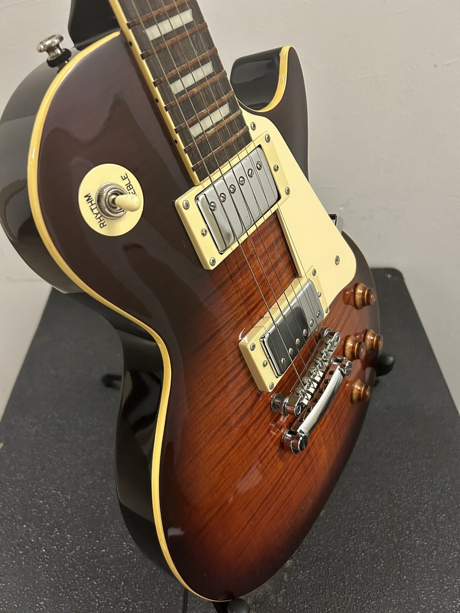 2000 Epiphone Les Paul Standard Heritage Burst Electric Guitar NOS