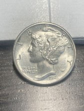 1943 D Mercury Dime - BU - As Shown! (#1033)