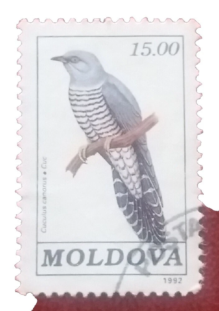 Aves sellos de Moldova
