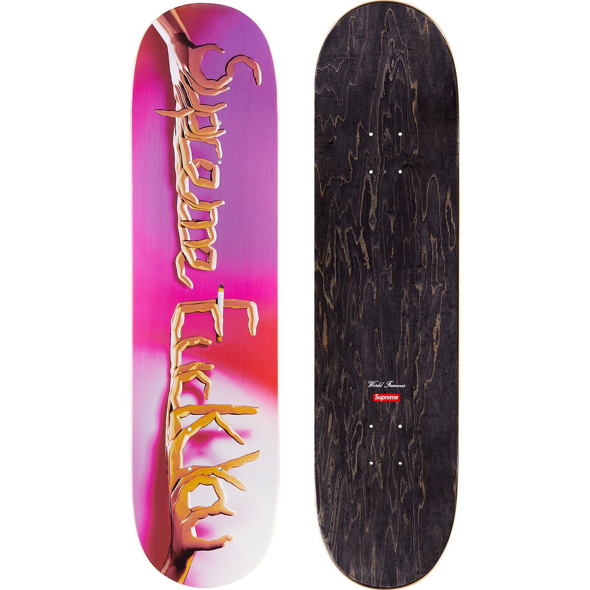 Supreme F**k You Skateboard Deck SS18 (SUPP079) One Size | eBay