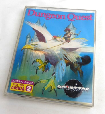 Commodore Amiga Spiel in OVP -- DUNGEON QUEST -- DISK