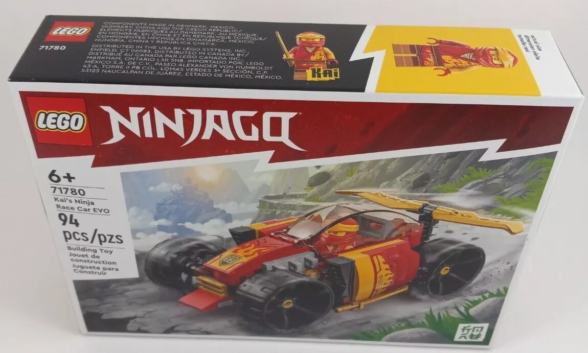 LEGO NINJAGO Kais Ninja Race Car EVO 71780 NIB 673419371957| eBay