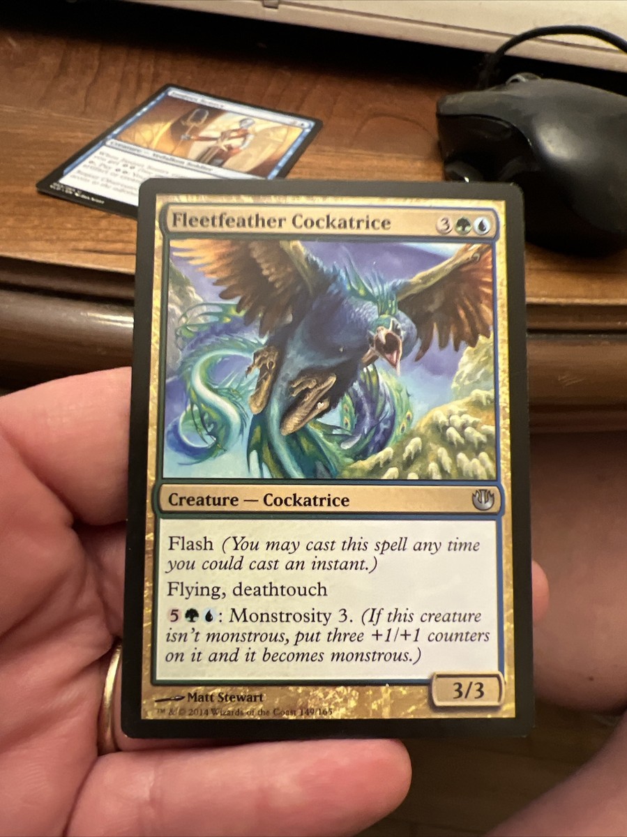 cockatrice mtg card [Summer Magic / Edgar] All cards will be carefully packed for safe transit Cockatrice MTG - Revised Edition