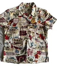 Troy High School Fullerton Warriors Camp Shirt Hoffman California Fabrics 22x27