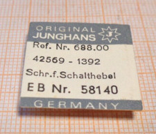 Junghans J 88 Chronograph Schrauben für Schalthebel neuwertig ältere Lagerware