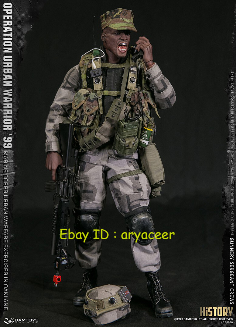 DAMTOYS History 78080 1/6 Gunnery Sergeant Crews Figure Model In