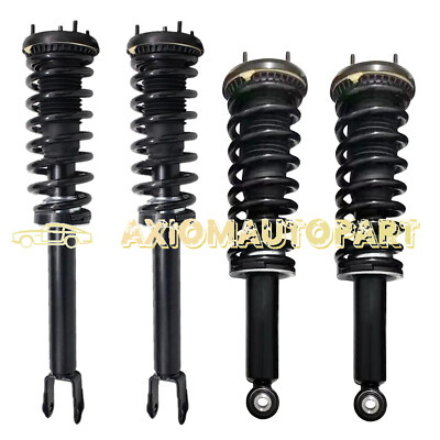 4X Fit Jaguar XF RWD 2009-2015 Front Rear Shock Struts Assembly Without ...