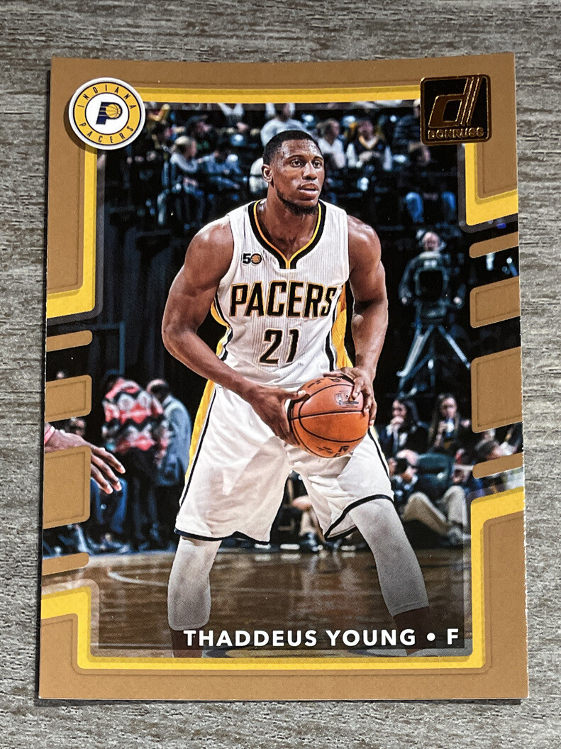 Thaddeus Young 2017-18 Donruss Pacers #59  *G355*