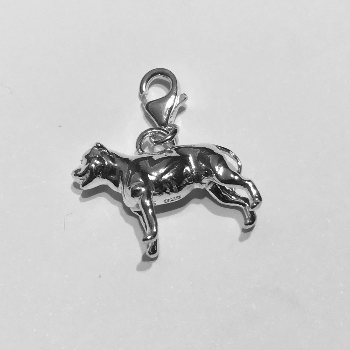Staffordshire Bull Terrier Sterling Silver Charm Australia