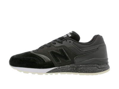 New balance ☆ ML997HBA ブラック New Balance Men 997.5 Vinyl Pack Size 4 Black Suede White