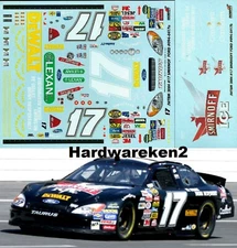 NASCAR DECAL #17 SMIRNOFF ICE 2004 FORD TAURUS MATT KENSETH - 1/24 JWTBM