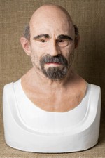 Silicone Mask "Marcus" Halloween Masks Old Man Realistic, Halloween Hand Made
