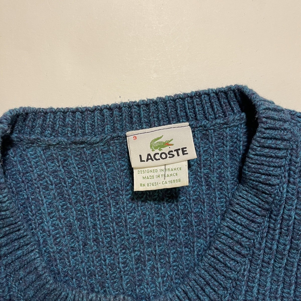 希少 70‘s フランス製 French LACOSTE ケーブルニット 4 希少 70's フランス製 French LACOSTE ケーブルニット 4 - メルカリ