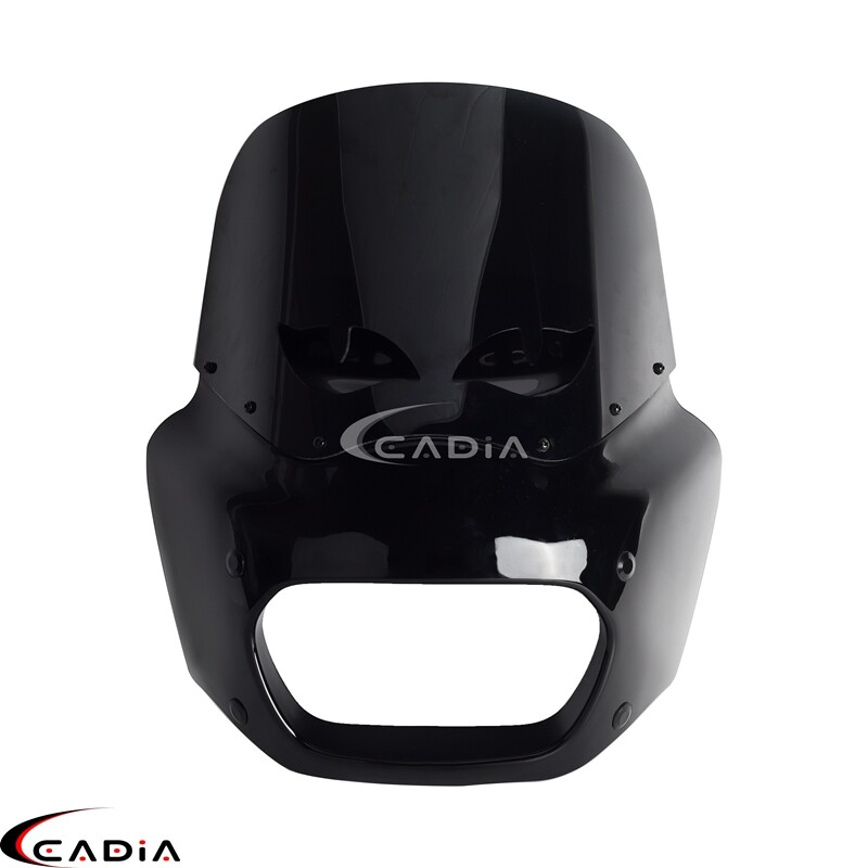 Headlight Fairing Windshield Kit For Harley Softail Fat Bob FXFB FXFBS 2018-2024