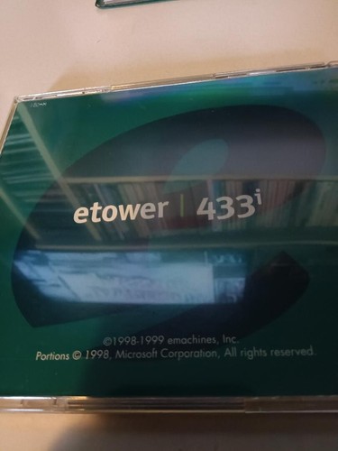 Vintage E Machines eTower 433i Retro Gaming, with Restore CD & Mouse-No HD - Picture 19 of 20