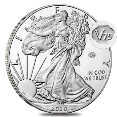 2020 End of World War II 75th Anniversary American Silver Eagle