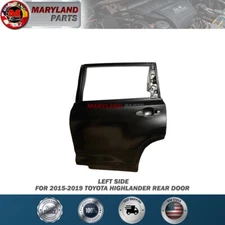 For 2015-2019 Toyota Highlander Left Rear Door Driver Side LH