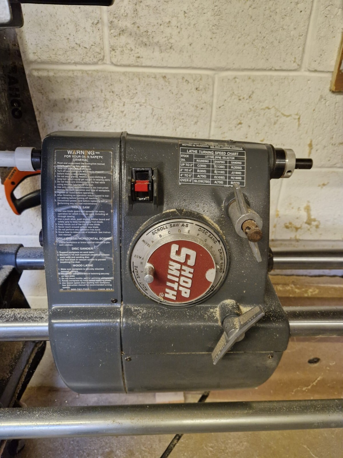 Shopsmith mark V (Mk 5) Lathe, Bandsaw, Circular Saw & Accessories eBay