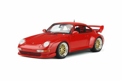 1/18 Porsche 911 (993) 3.8 RSR 1995 Guards Red Model Car by GT