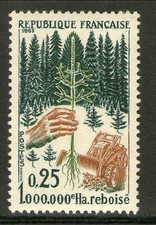 TIMBRE 1460 NEUF XX - FORET - 1.000.000 D'HECTARES REBOISES