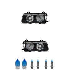 Scheinwerfer Set links rechts inkl. Premium Lampen für BMW 3er Cabriolet E36