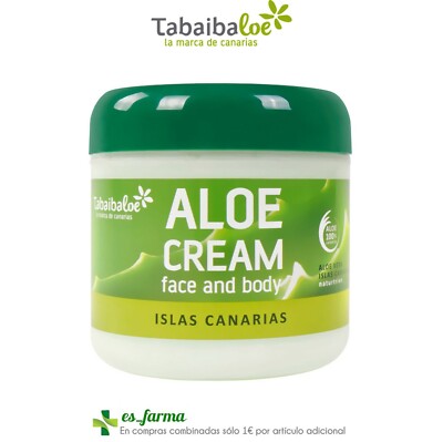 Tabaibaloe Aloe Vera Face & Body Cream Unisex Daily Moisturizer 300ml |  eBay UK