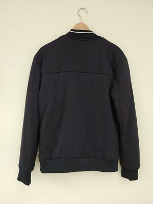 ZARA ジャケット　XL ZARA MAN Dark Blue,Stitched,Front Zip Men's Jacket,SizeXXL