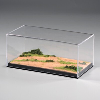 Miniatures Spring Green Grass Land Scene Figures For 1/64 1/43 Cars Vehicle Toy
