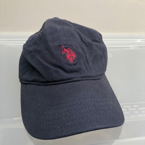 Blue Polo Hat. Strap Back Cap. Horse 