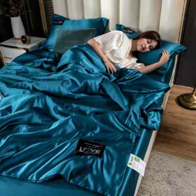 Summer Mulberry Silk Comforter Duvet Insert Luxury Natural Silk Blanket Bedding