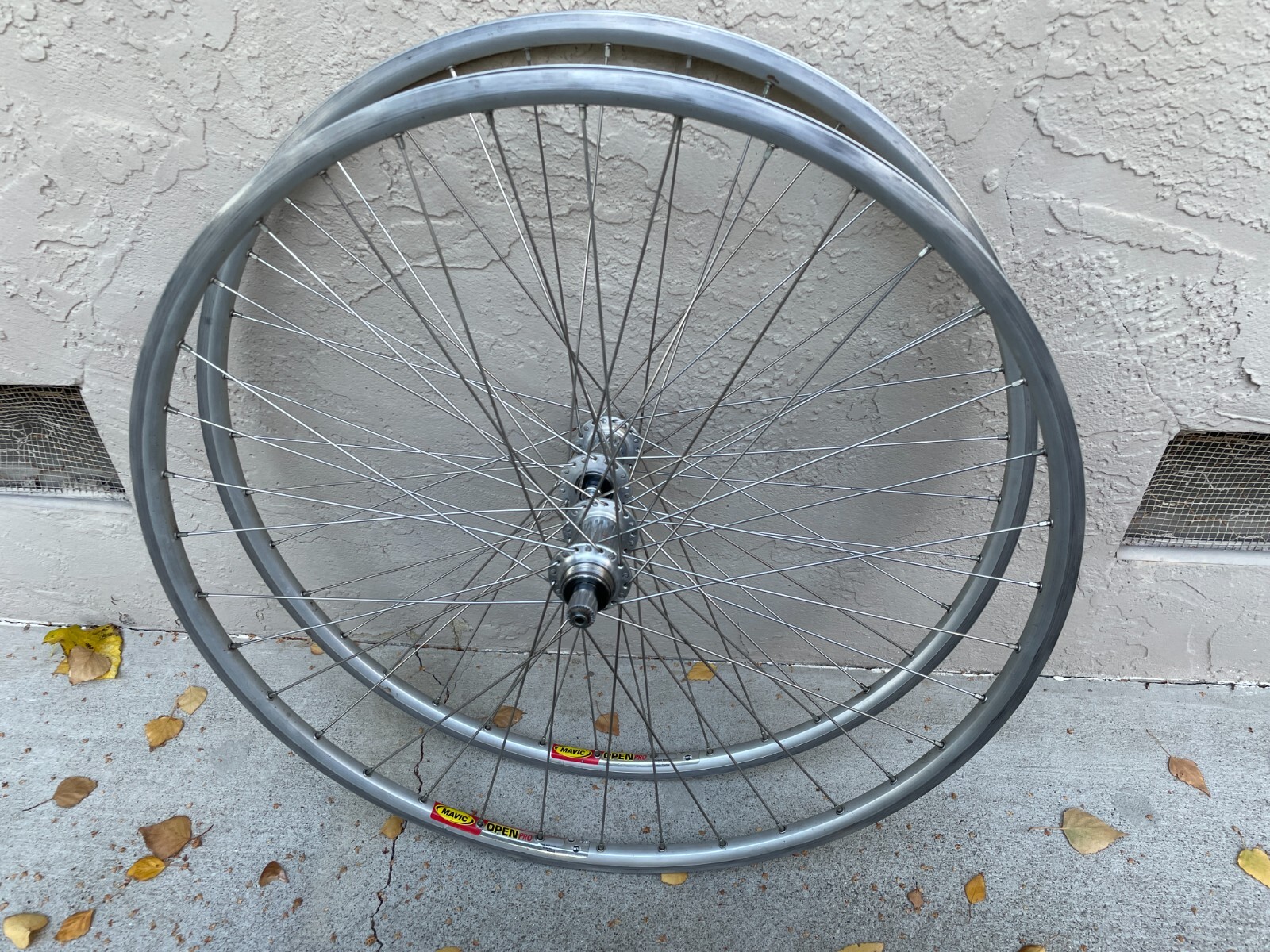 Mavic Open Pro 700c Wheels with Phil Wood Hubs PRE-OWNED