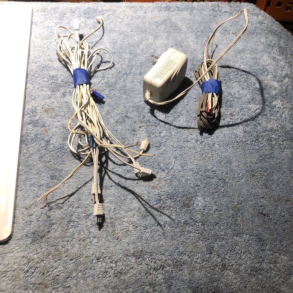 Artika Stream LED Under Light Extension Lights Cords Used X 6 Lights eBay