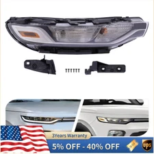 Halogen Headlight For Kia Soul 2020 2021 Daytime Running Light RH Passenger Lamp