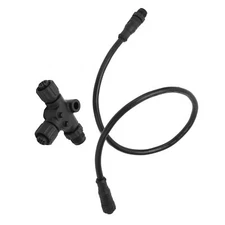 For NMEA 2000 Drop Backbone Cable with T‑Connector 5 Pin Waterproof M12 0.5m