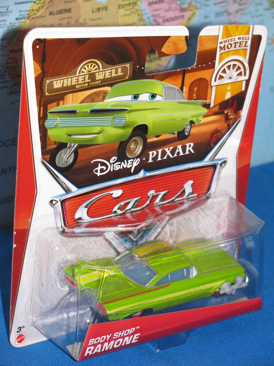 DISNEY PIXAR CARS BODY SHOP RAMONE #8/11 WHEEL WELL MOTEL ***BRAND