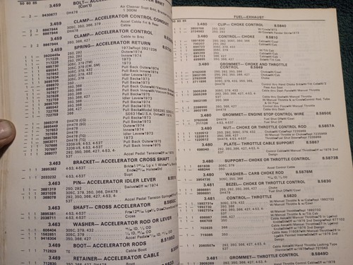 1973-1978 CHEVROLET  & GMC MEDIUM-DUTY TRUCK PARTS CATALOG / ORIGINAL BOOK 77 76 - Bild 6 von 8