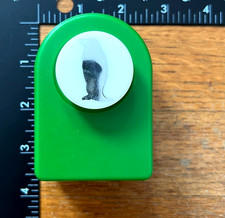 VTG Martha Stewart Mail Order Craft Paper Punch XL Jumbo Penguin Love Friendship