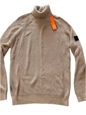 SUNS Boards Pullover Stehkragen Gr. M Baumwolle Sweatshirt Farbe Schlamm