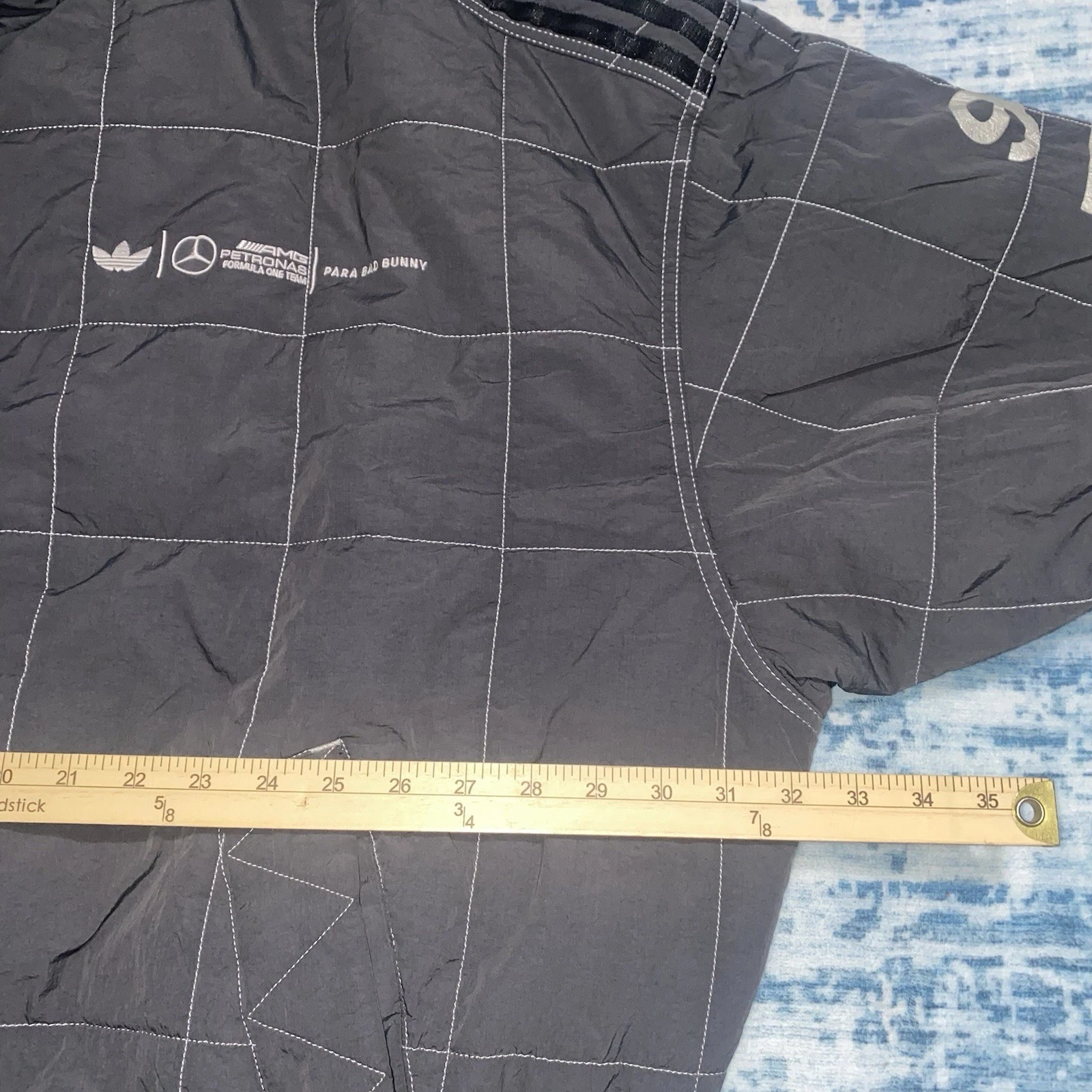 Adidas Para Bad Bunny x Mercedes-AMG Racing Jacket Size 3XL  KH4143  Petronas F1 image 14
