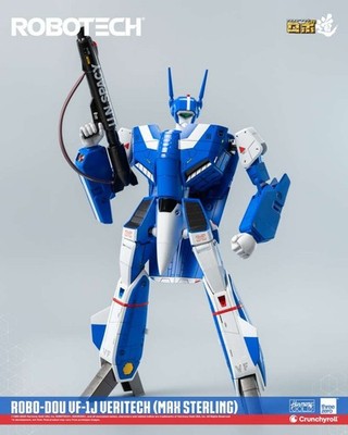 Threezero ROBO-DOU Robotech VF-1J Veritech Max Sterling Use Actionfigur