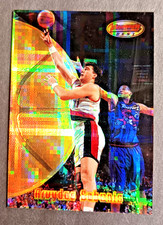 1997-98 Bowman's Best #89 Arvydas Sabonis Atomic Refractor Trail Blazers